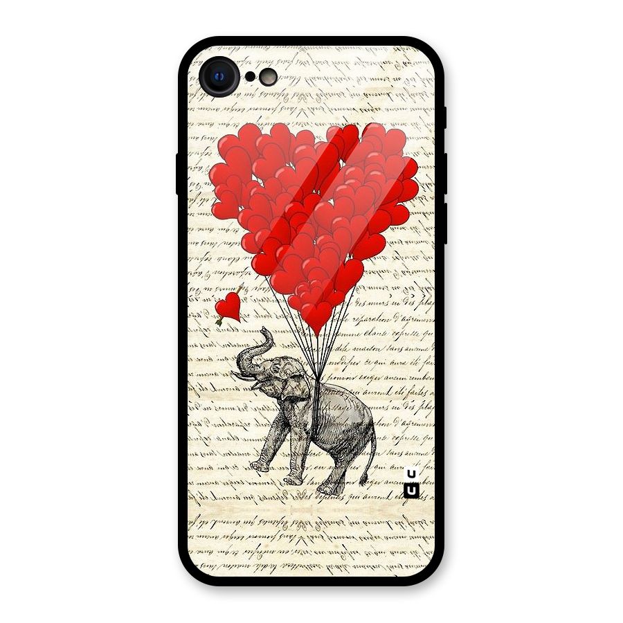 Love Weight Glass Back Case for iPhone 7