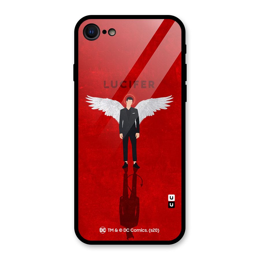 Lucifer Archangel Shadow Glass Back Case for iPhone 7