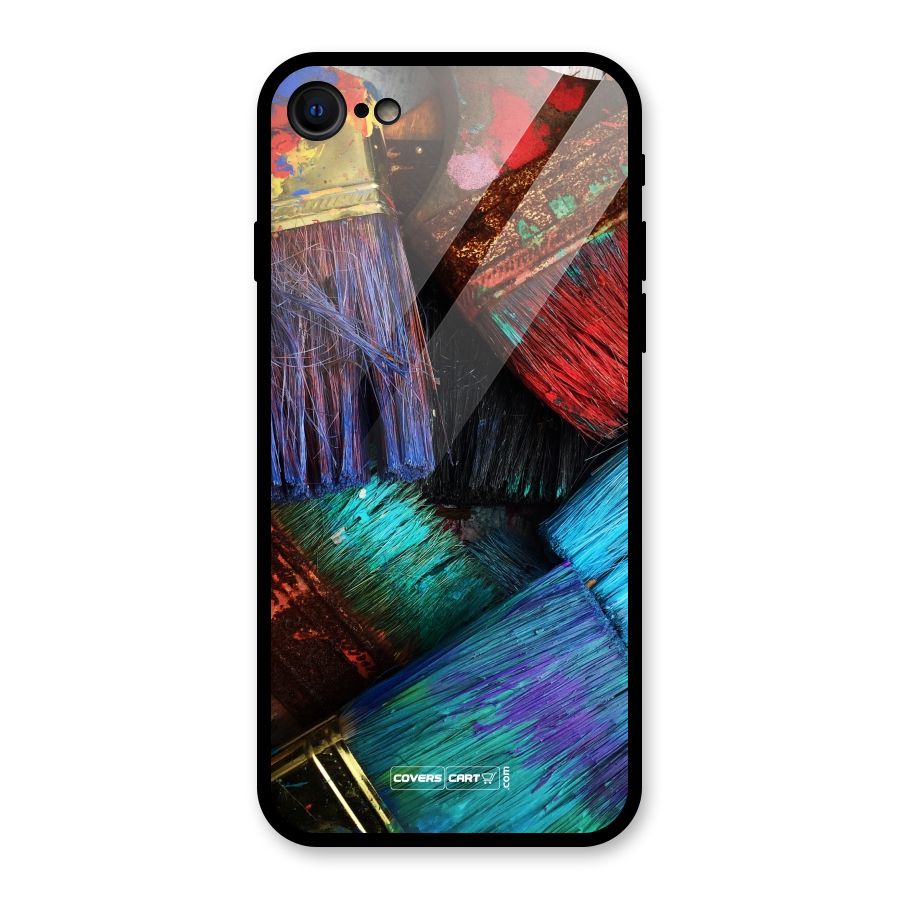 Magic Brushes Glass Back Case for iPhone 7