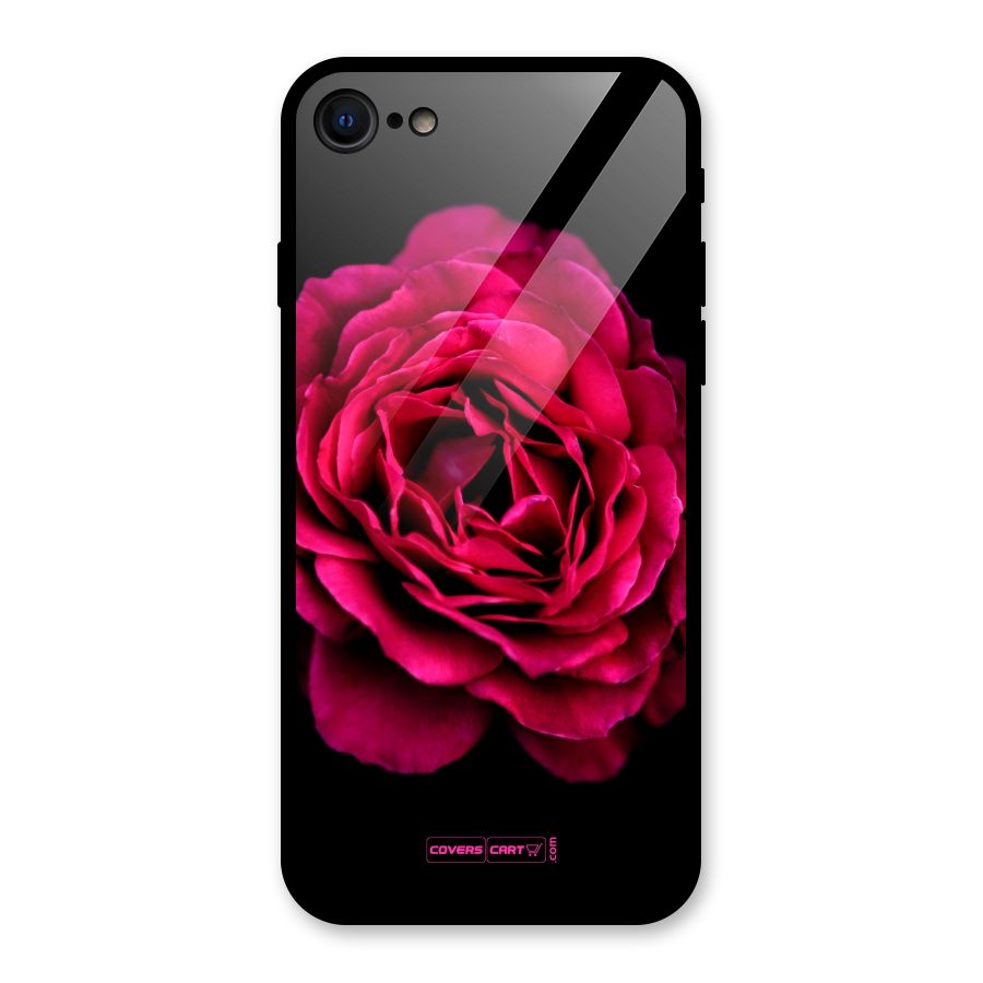 Magical Rose Glass Back Case for iPhone 7