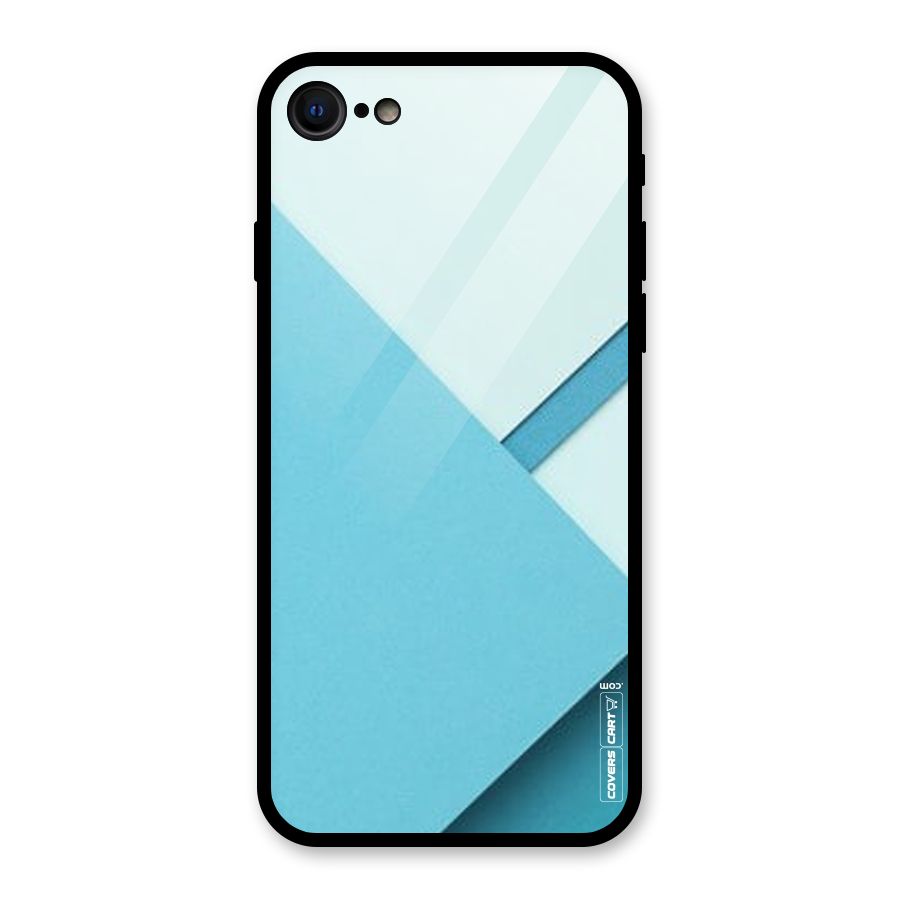 Material Design Glass Back Case for iPhone 7