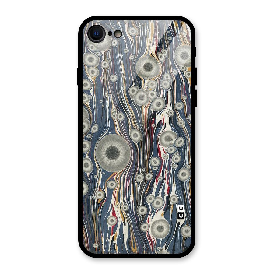 Mini Circles Glass Back Case for iPhone 7