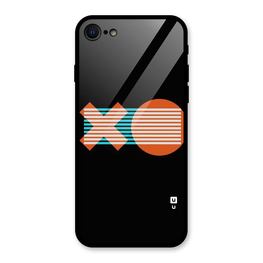 Minimal Art Glass Back Case for iPhone 7