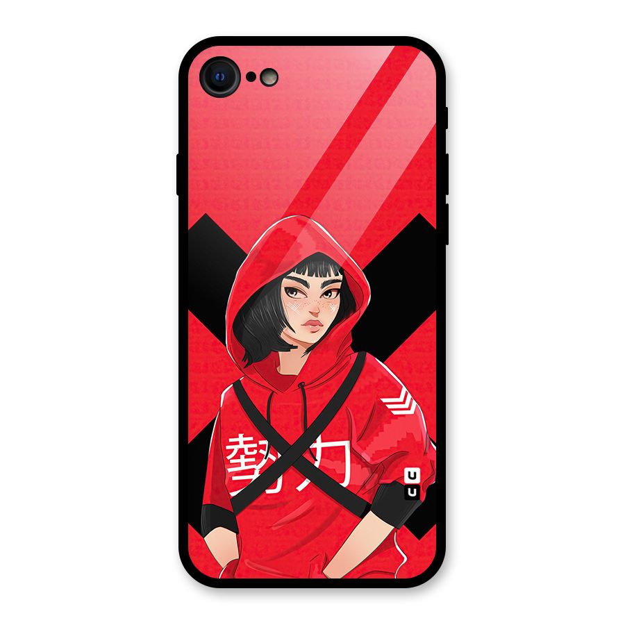Money Heist Tokyo Digital Art Glass Back Case for iPhone 7