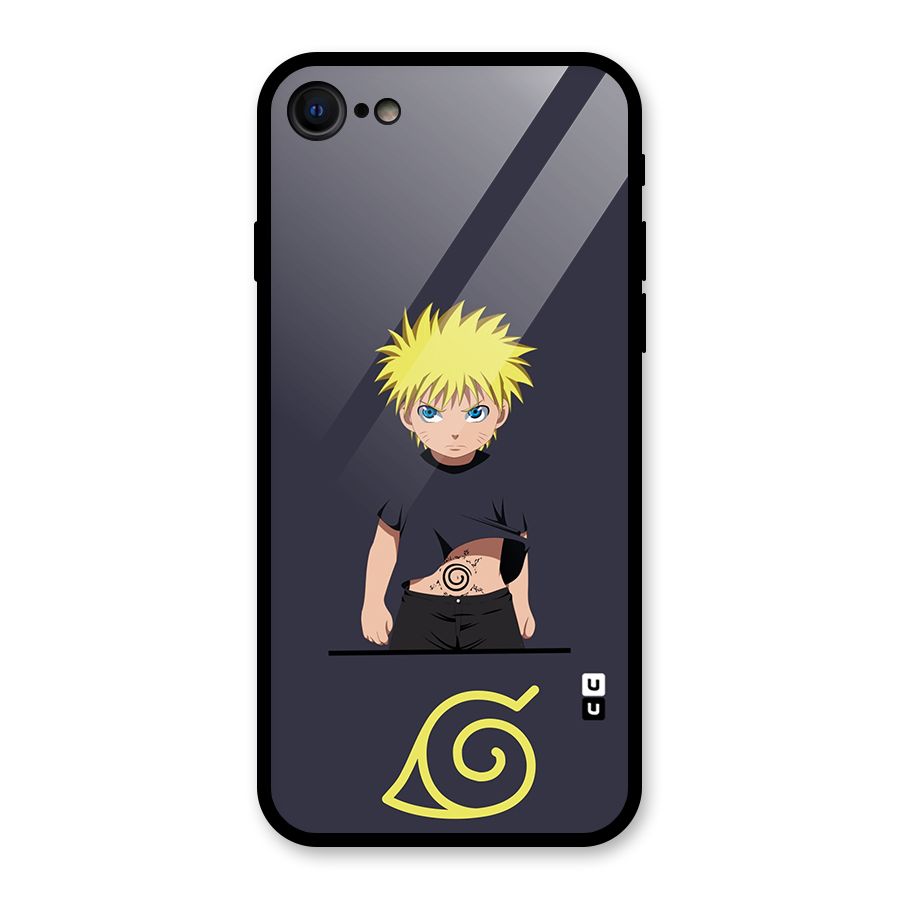 Naruto Kid Glass Back Case for iPhone 7