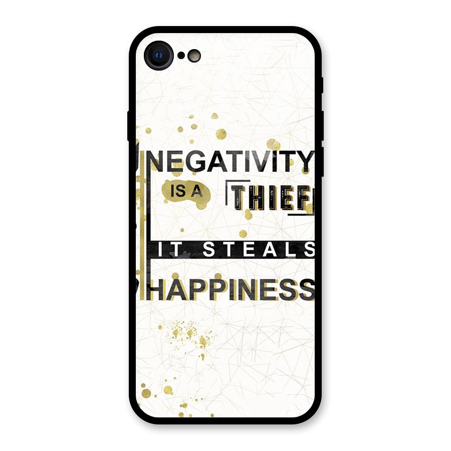 Negativity Thief Glass Back Case for iPhone 7