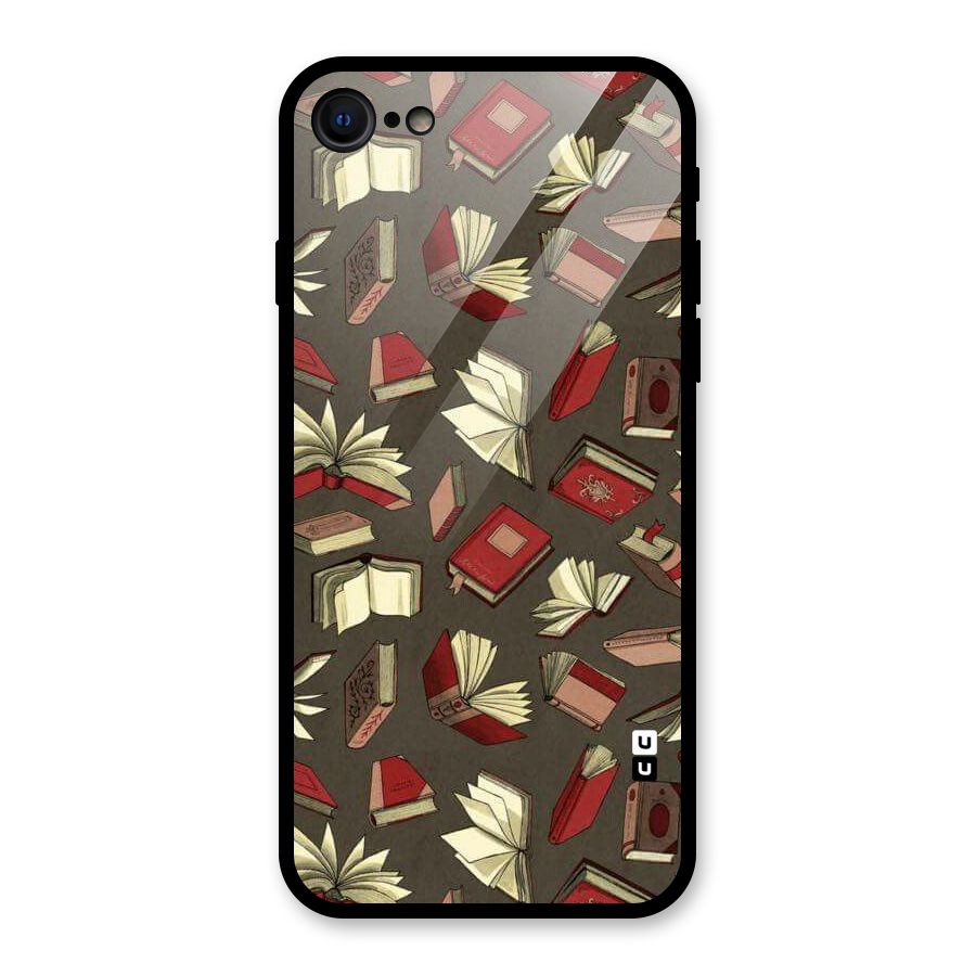 Nerd Head Glass Back Case for iPhone 7