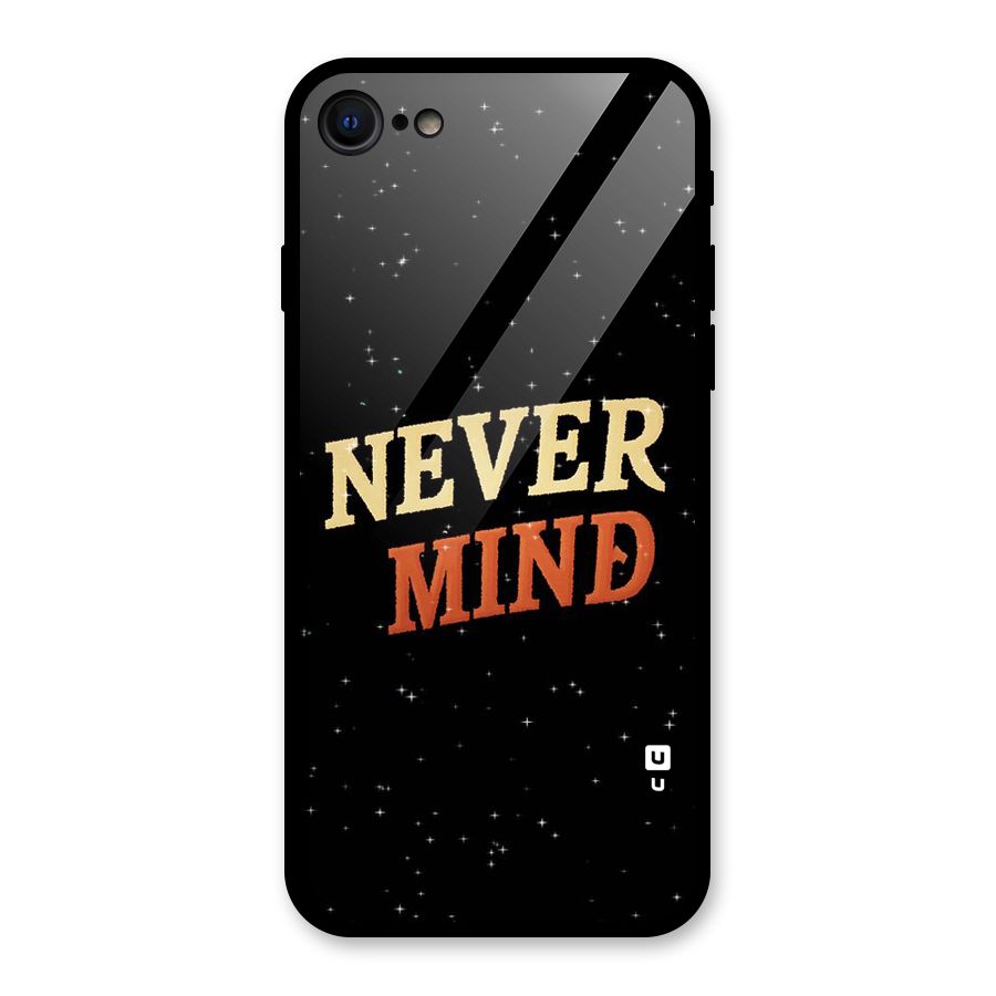 Never Mind Design Glass Back Case for iPhone 7