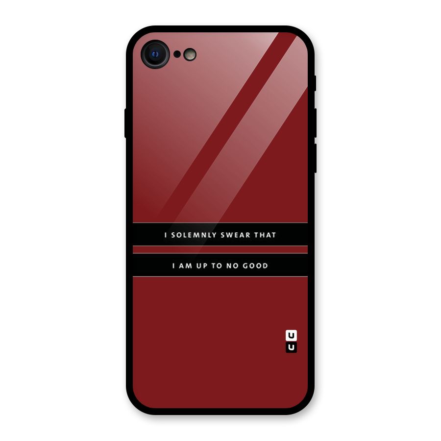No Good Swear Glass Back Case for iPhone 7