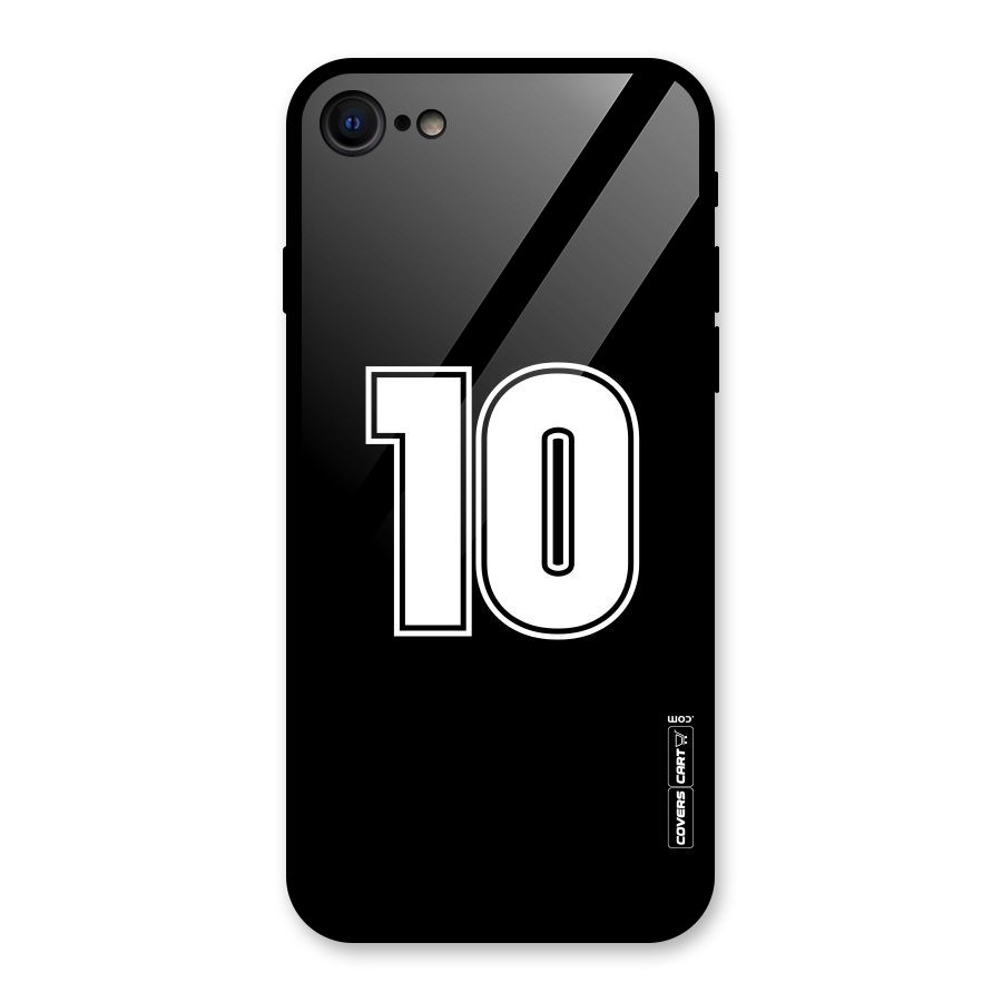 Number 10 Glass Back Case for iPhone 7