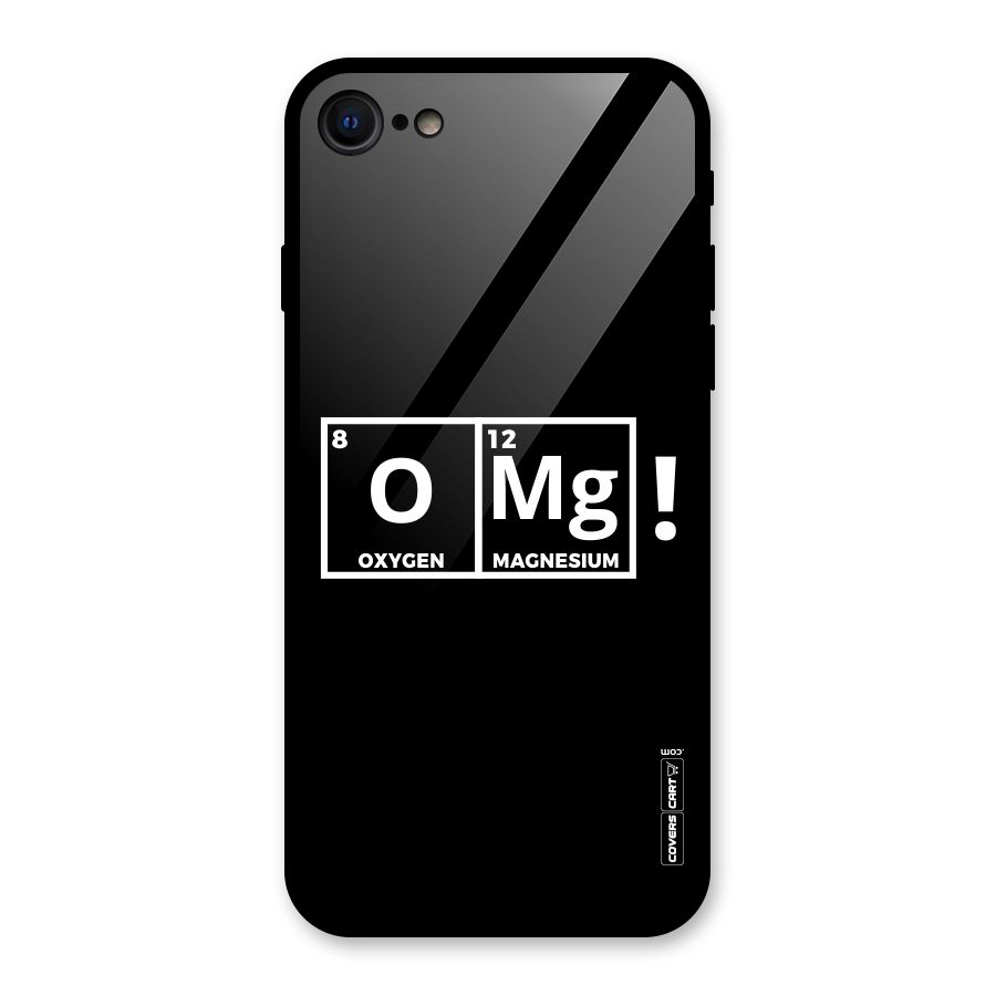 OMG Chemistry Pun Glass Back Case for iPhone 7