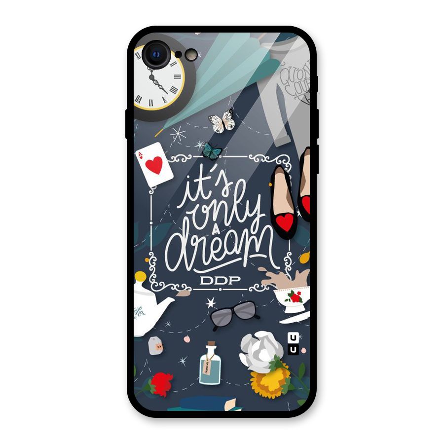 Only A Dream Glass Back Case for iPhone 7