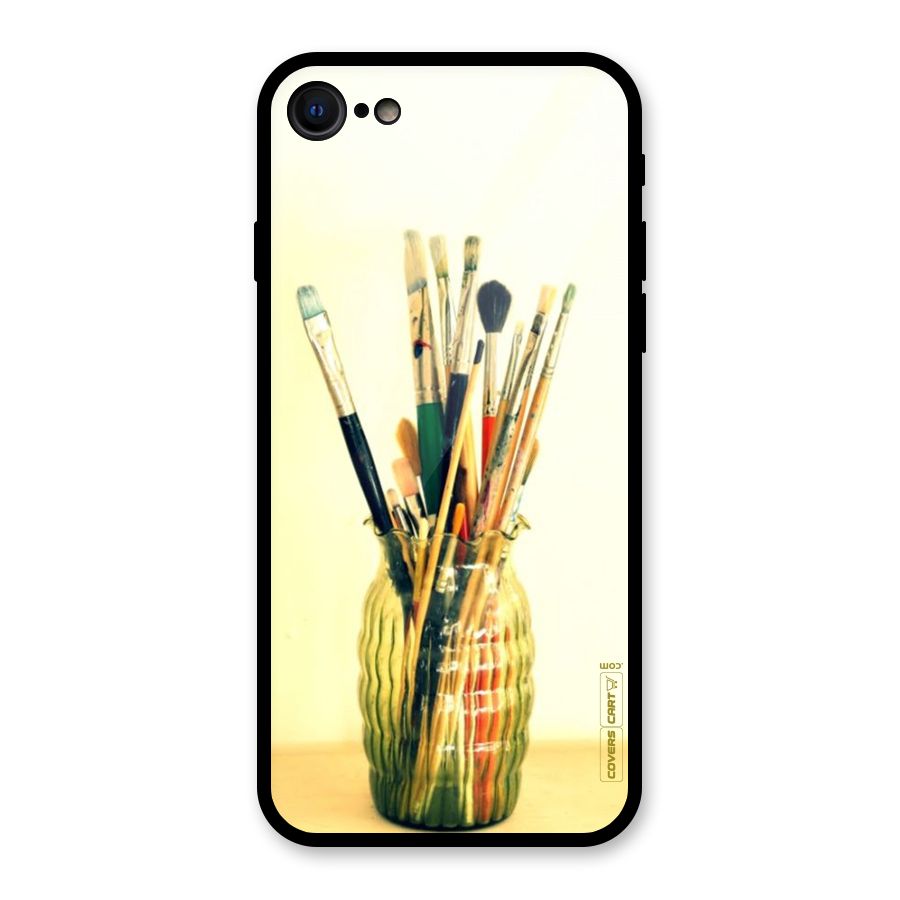 Paint Vass Glass Back Case for iPhone 7