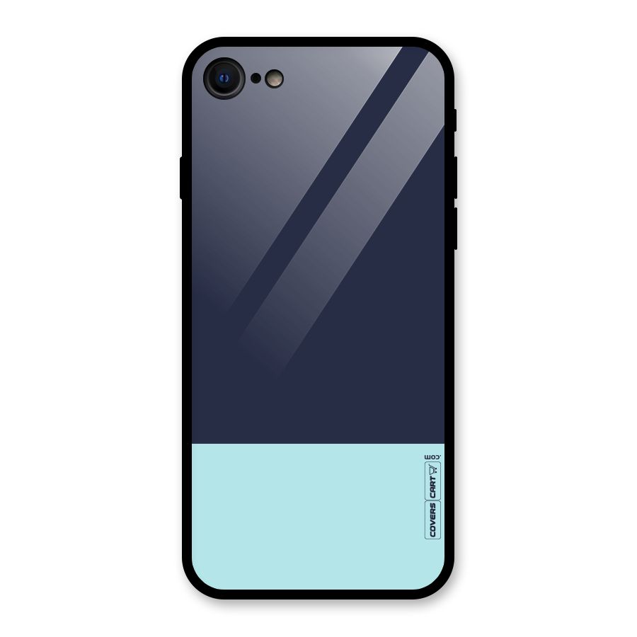 Pastel Blues Glass Back Case for iPhone 7