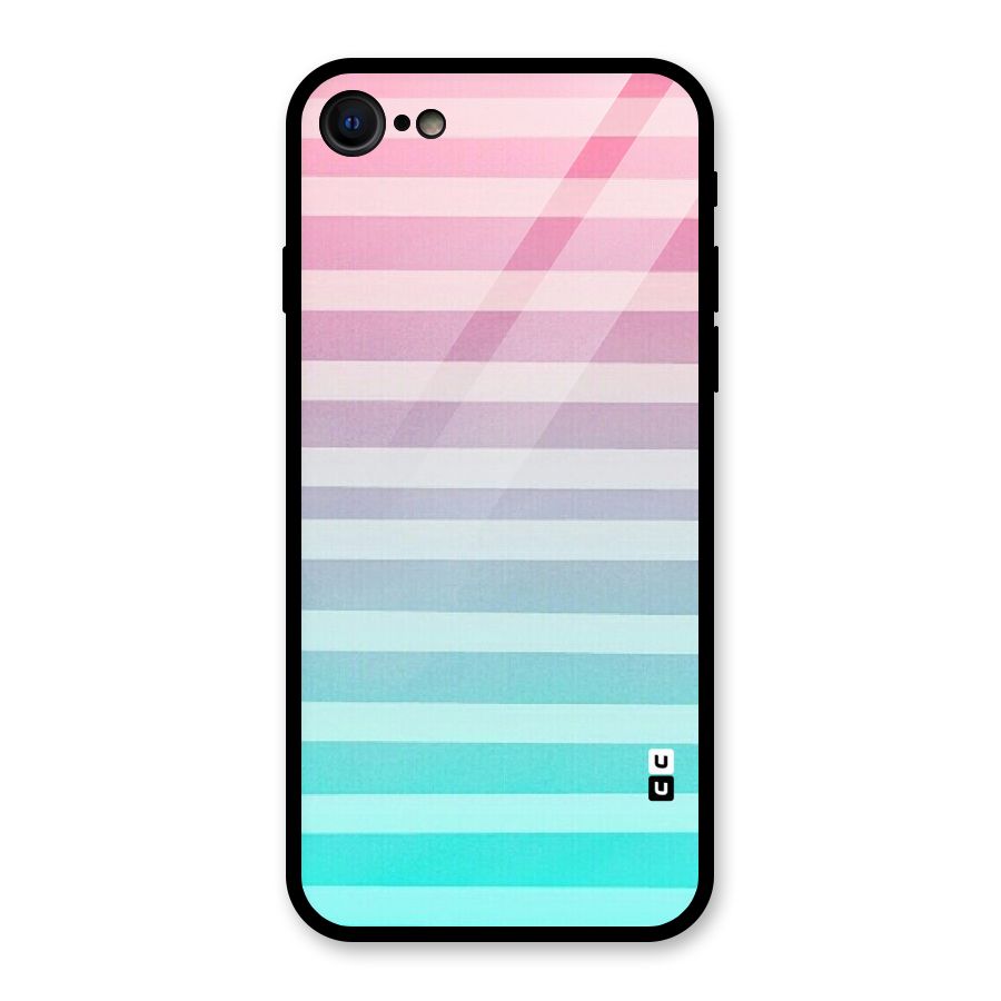 Pastel Ombre Glass Back Case for iPhone 7