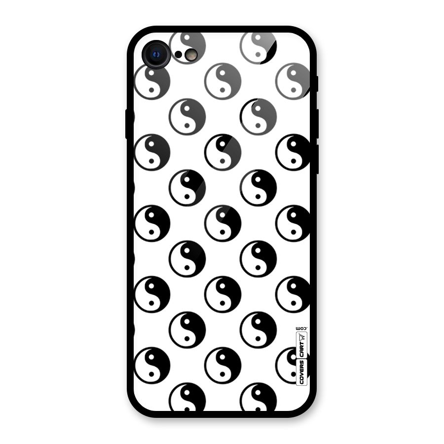 Peace Balls Glass Back Case for iPhone 7