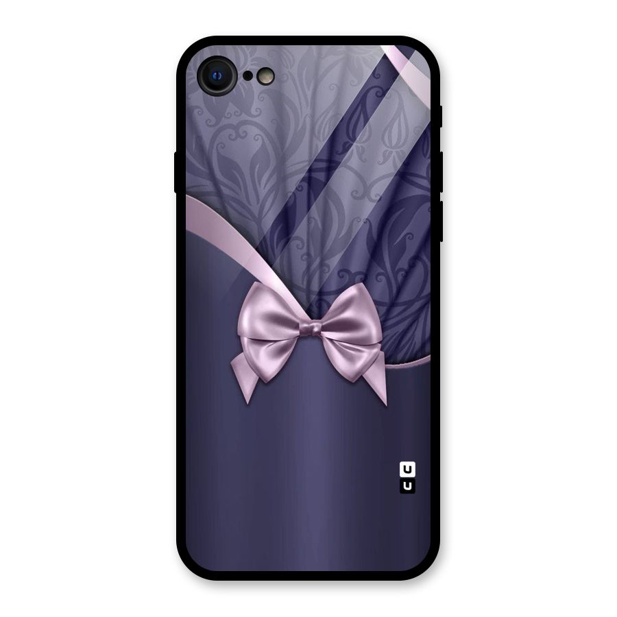 Pink Ribbon Glass Back Case for iPhone 7