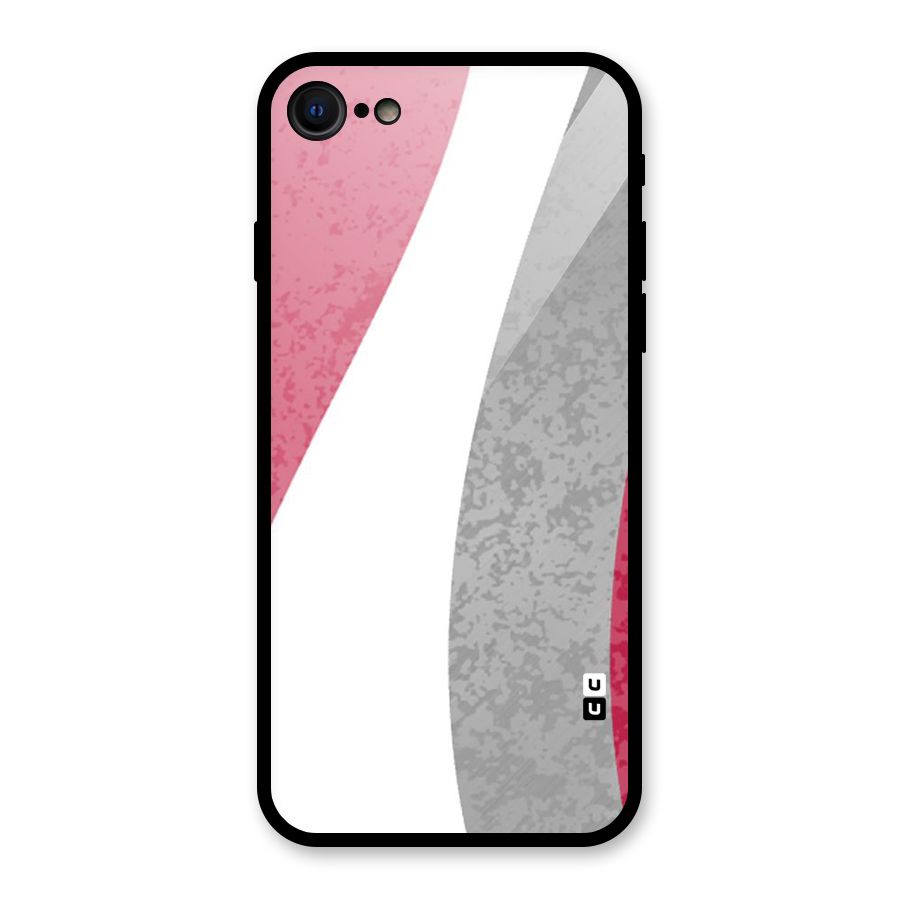 Pretty Flow Design Glass Back Case for iPhone 7
