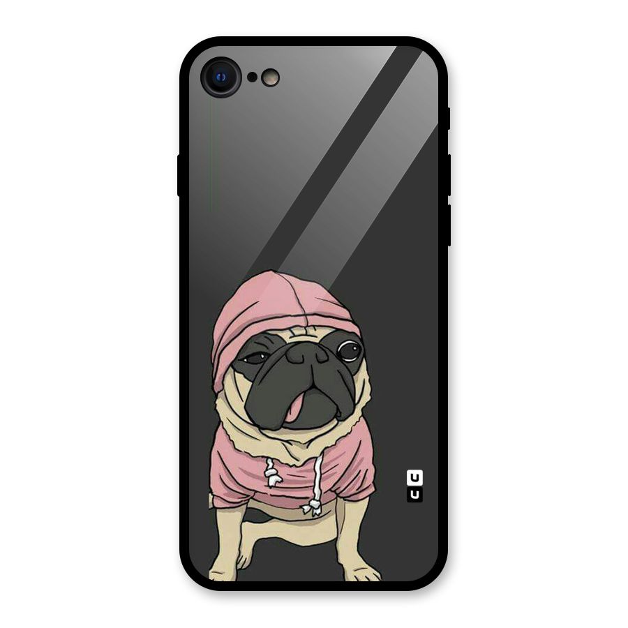 Pug Swag Glass Back Case for iPhone 7