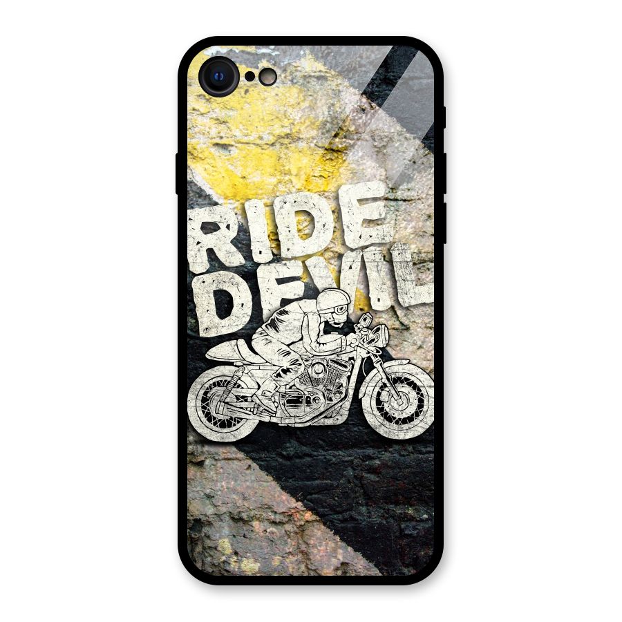 Ride Devil Glass Back Case for iPhone 7