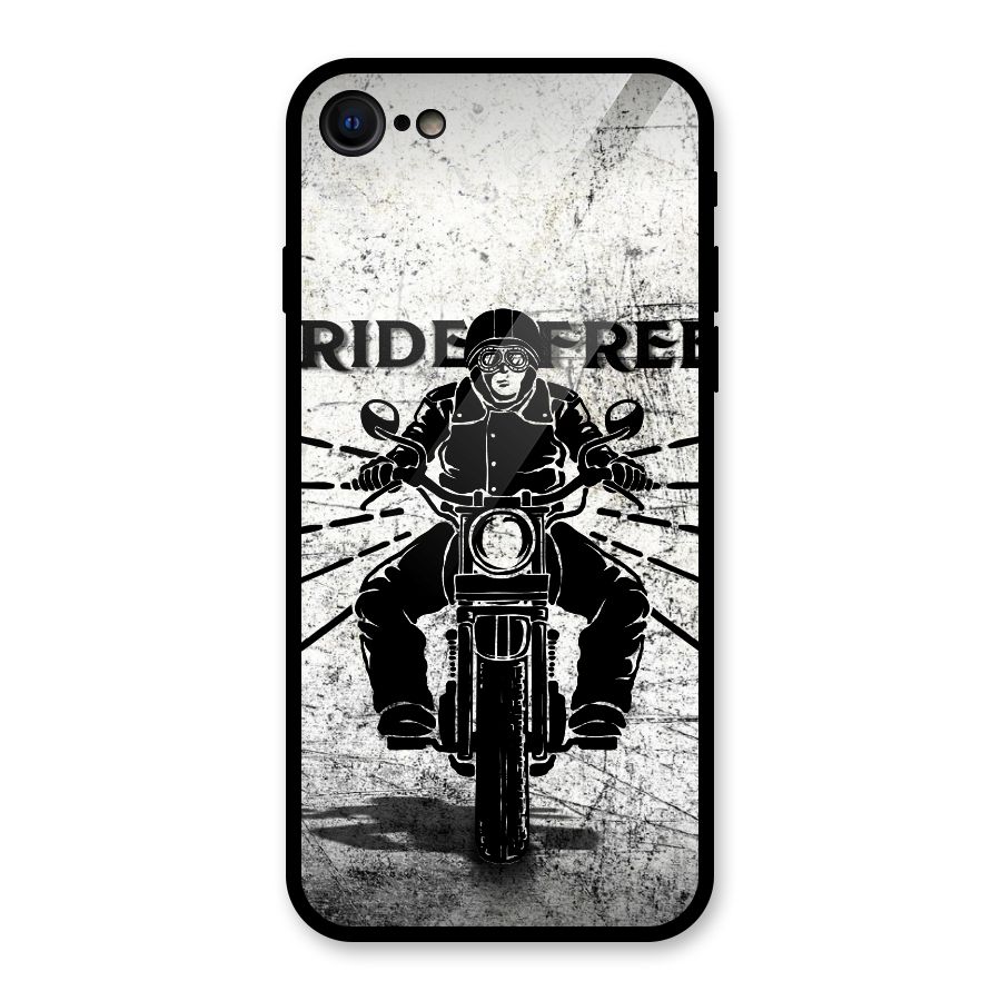Ride Free Glass Back Case for iPhone 7