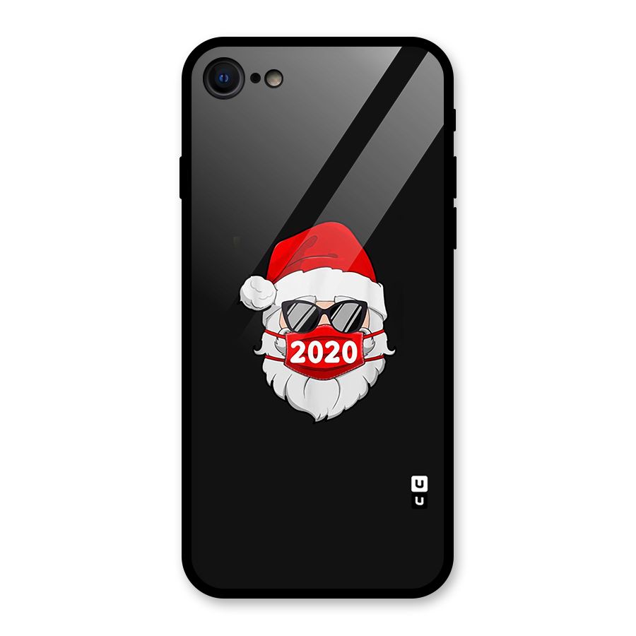 Santa 2020 Glass Back Case for iPhone 7