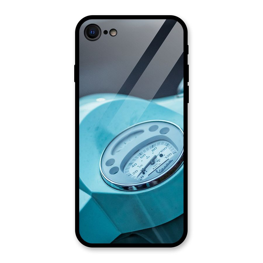 Scooter Meter Glass Back Case for iPhone 7