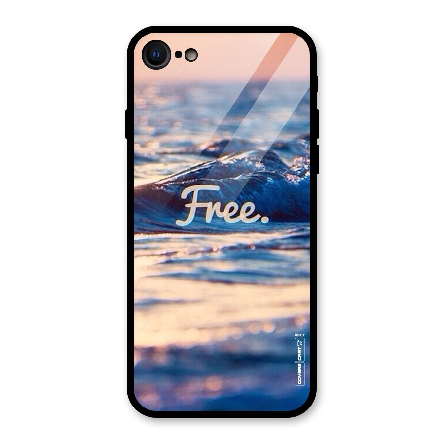 Set Yourself Free Glass Back Case for iPhone 7