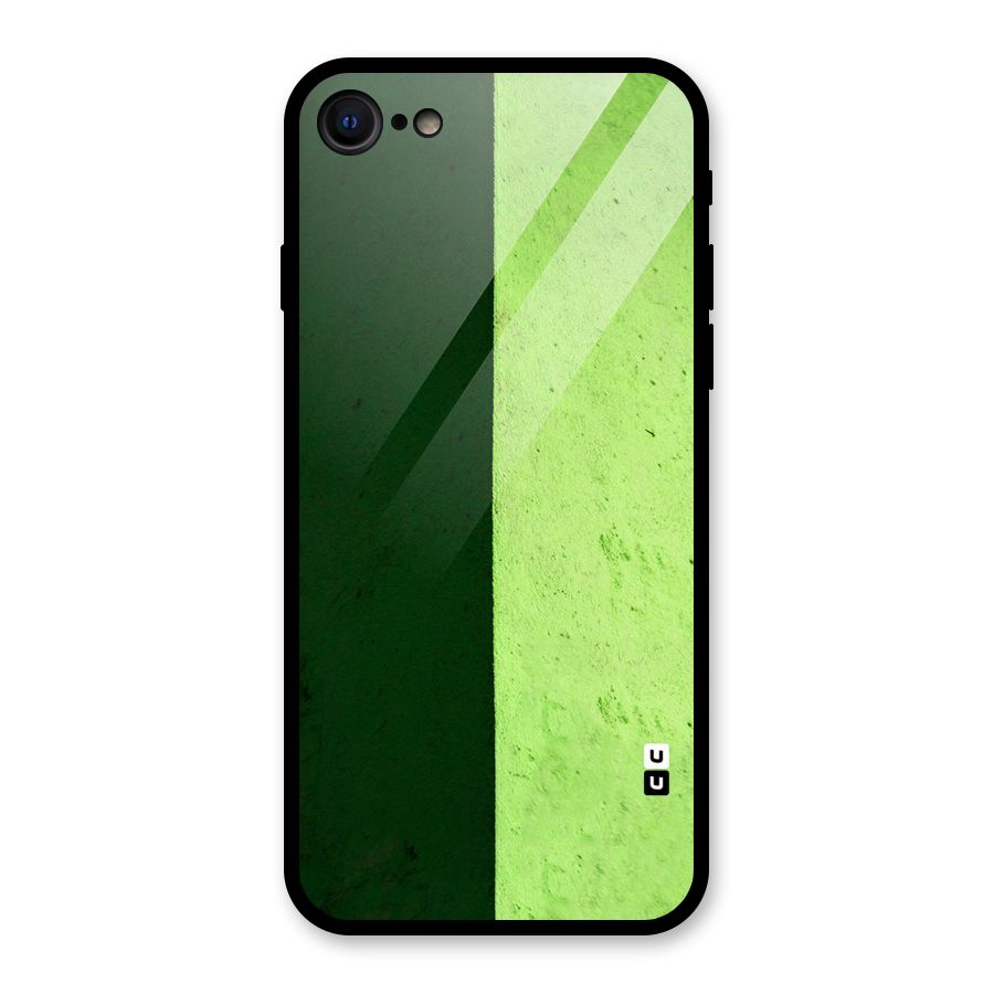 Shades Half Glass Back Case for iPhone 7
