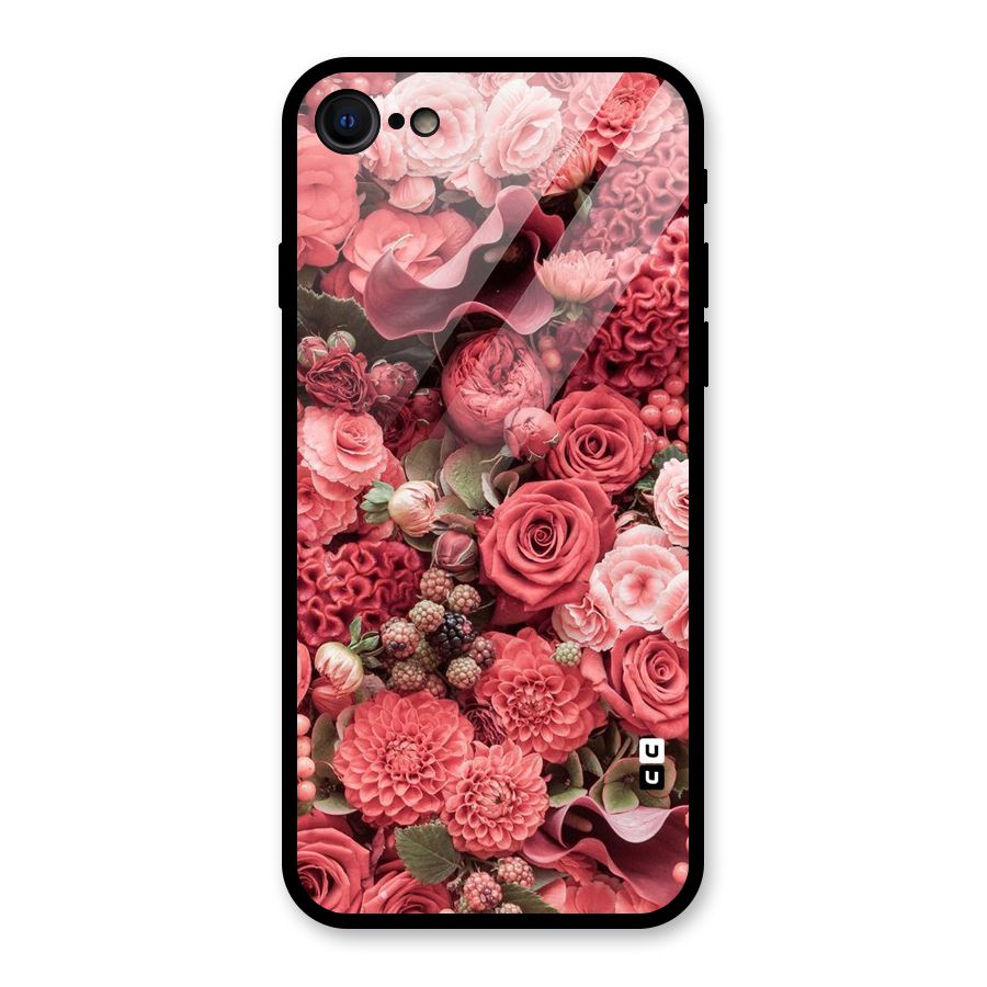 Shades Of Peach Glass Back Case for iPhone 7