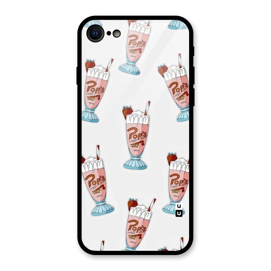 Shake Design Glass Back Case for iPhone 7