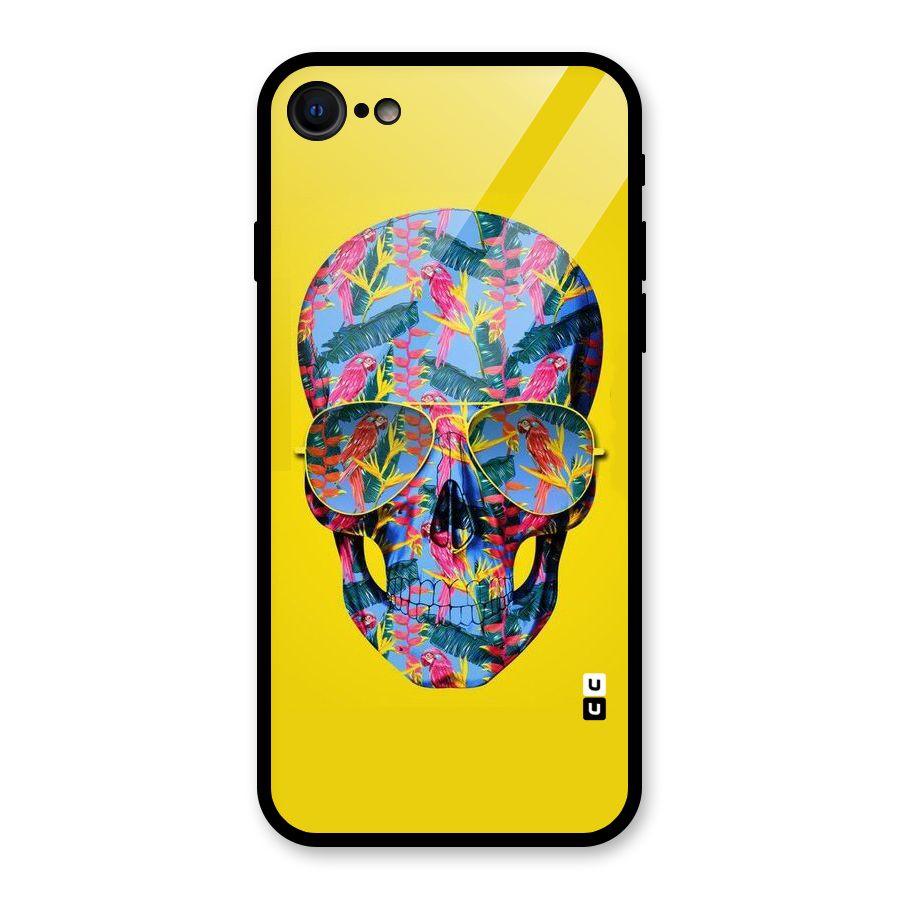 Skull Swag Glass Back Case for iPhone 7