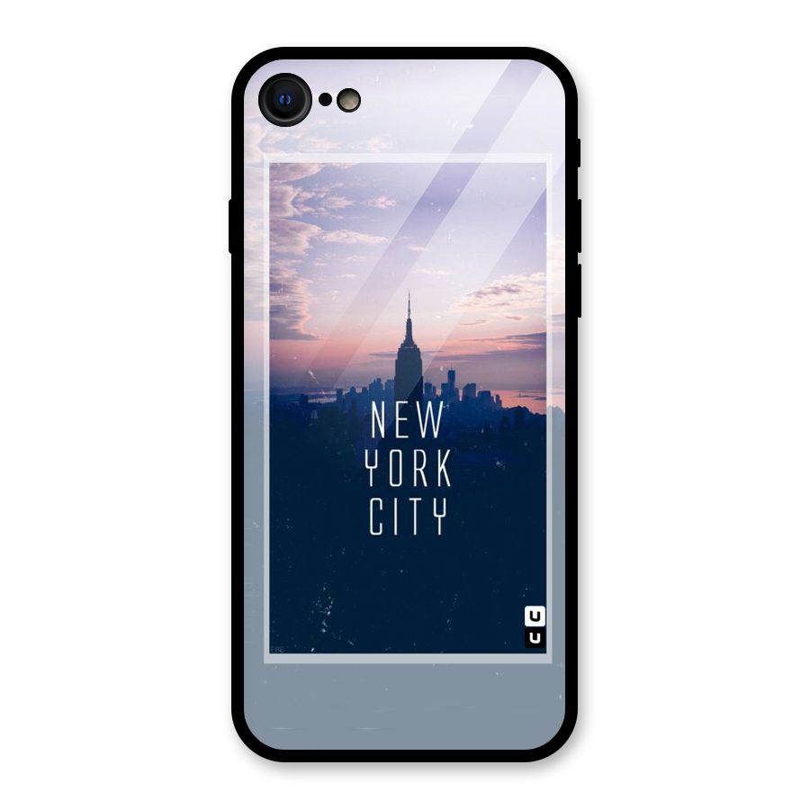 Sleepless City Glass Back Case for iPhone 7