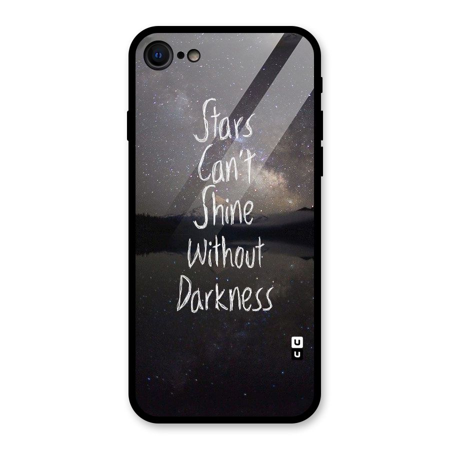Stars Shine Glass Back Case for iPhone 7