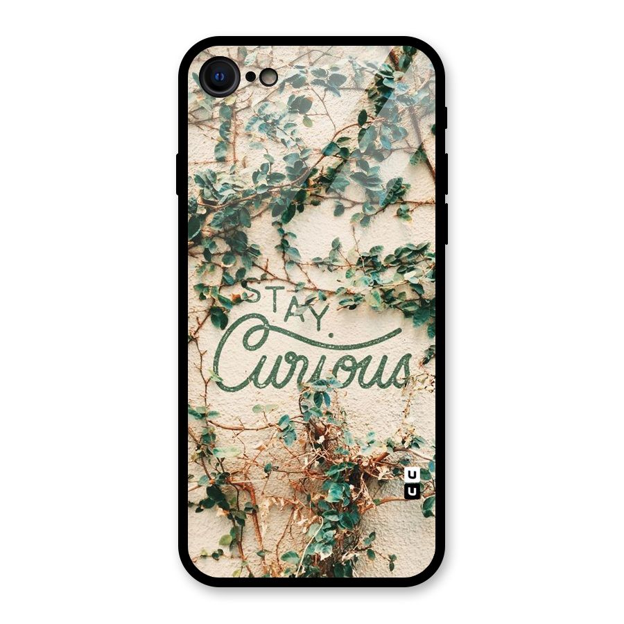Stay Curious Glass Back Case for iPhone 7