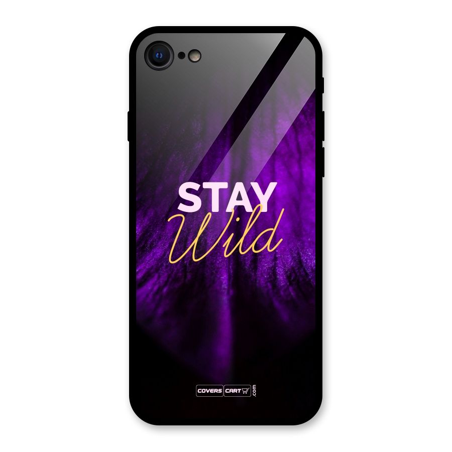 Stay Wild Glass Back Case for iPhone 7