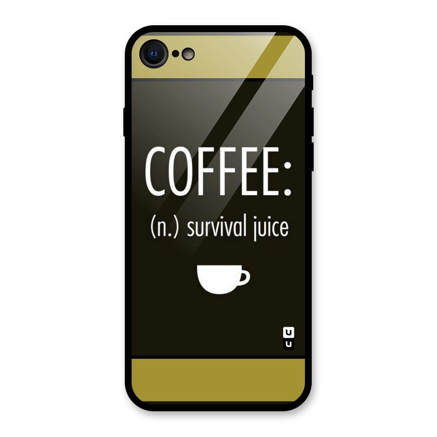 Survival Juice Glass Back Case for iPhone 7