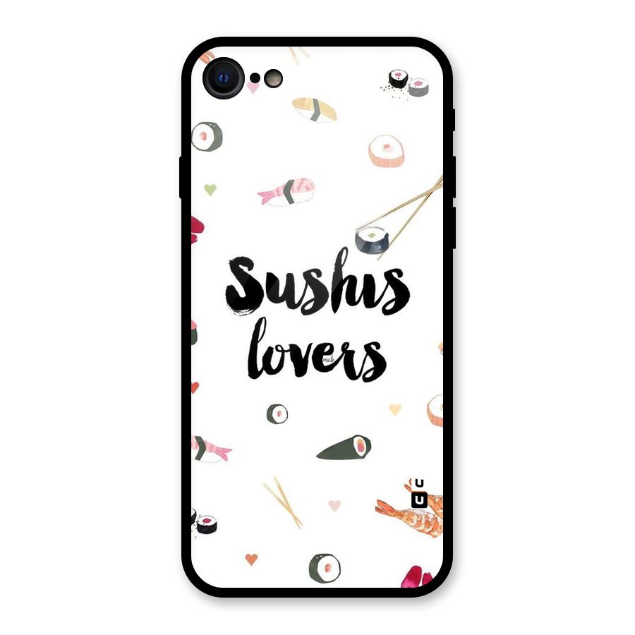Sushi Lovers Glass Back Case for iPhone 7