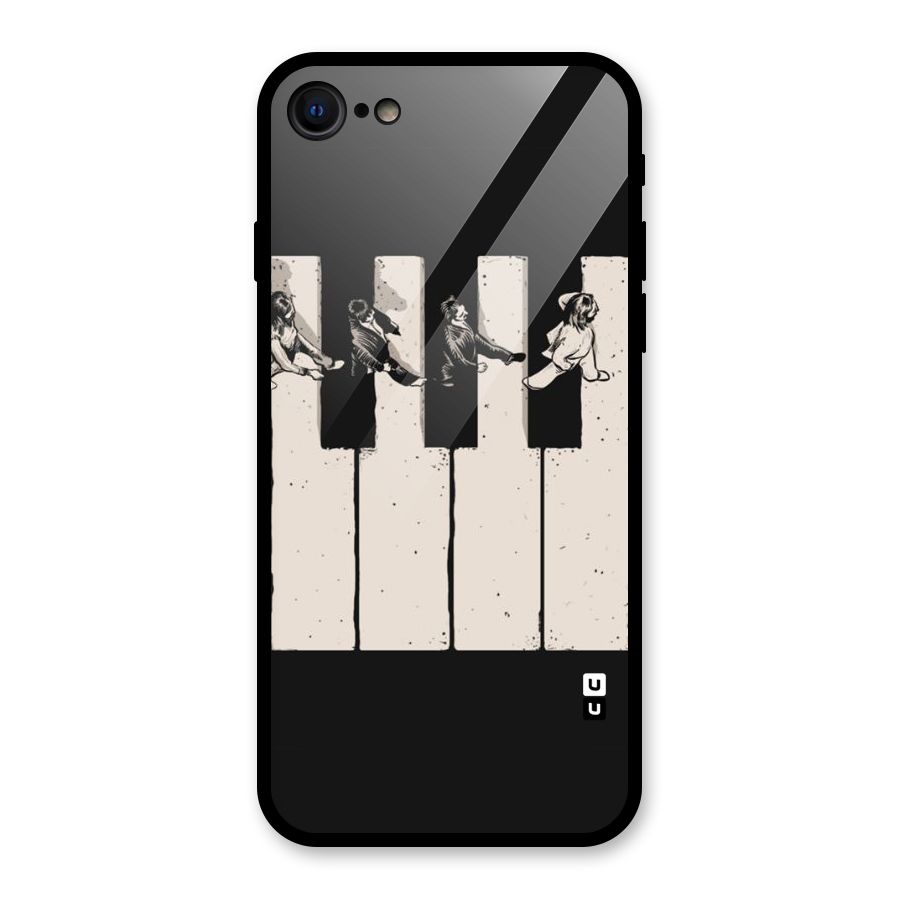 Talk A Walk Glass Back Case for iPhone 7