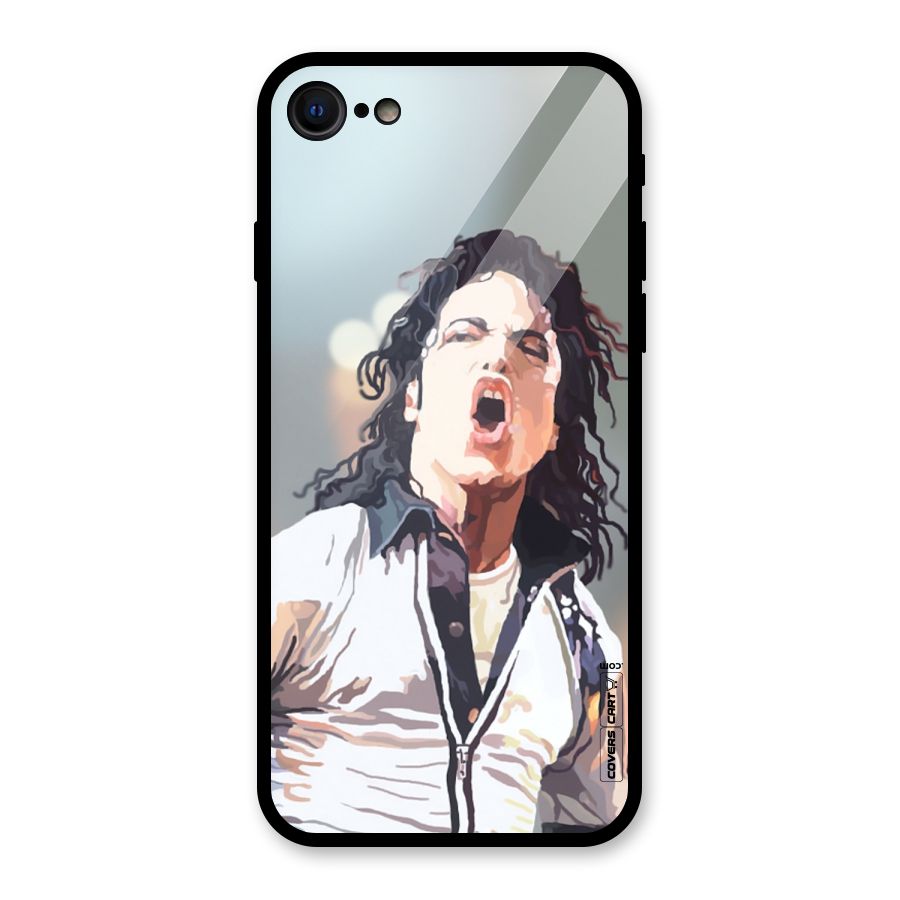 The Legend Michael Jackson Glass Back Case for iPhone 7