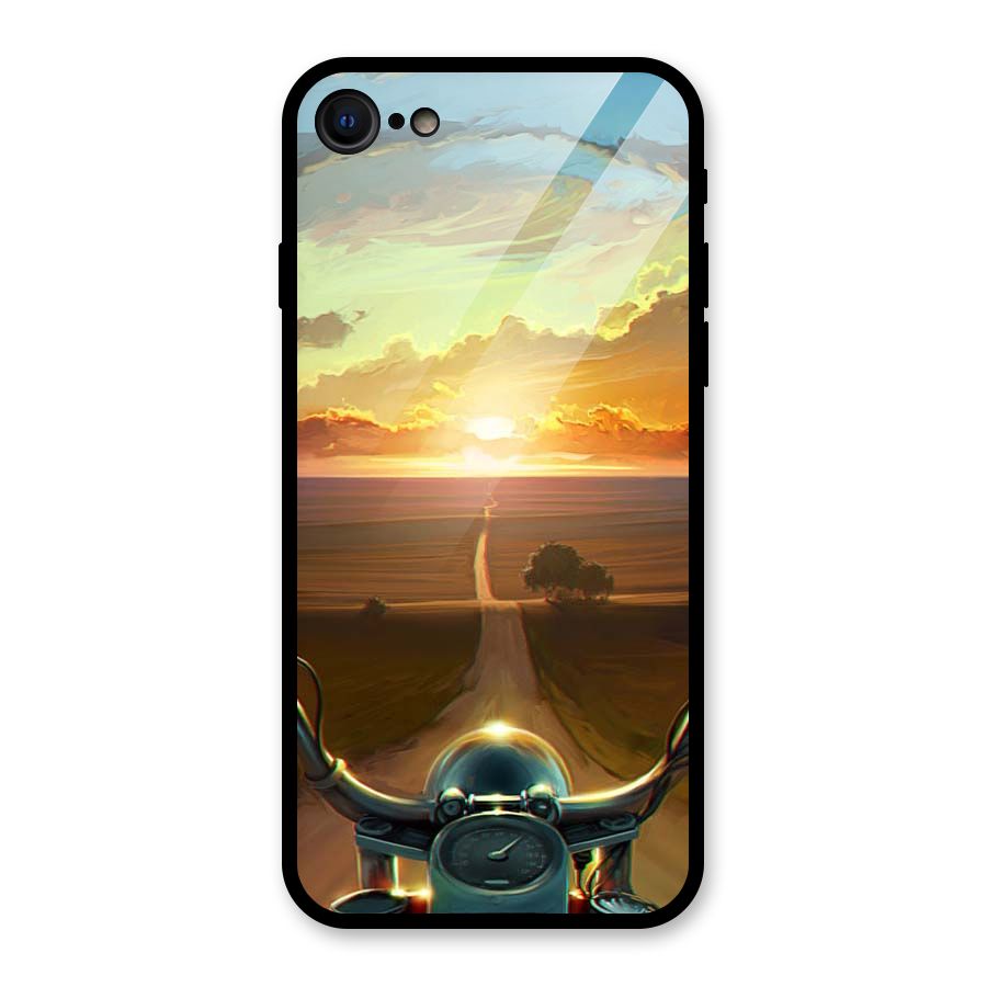 The Long Ride Glass Back Case for iPhone 7