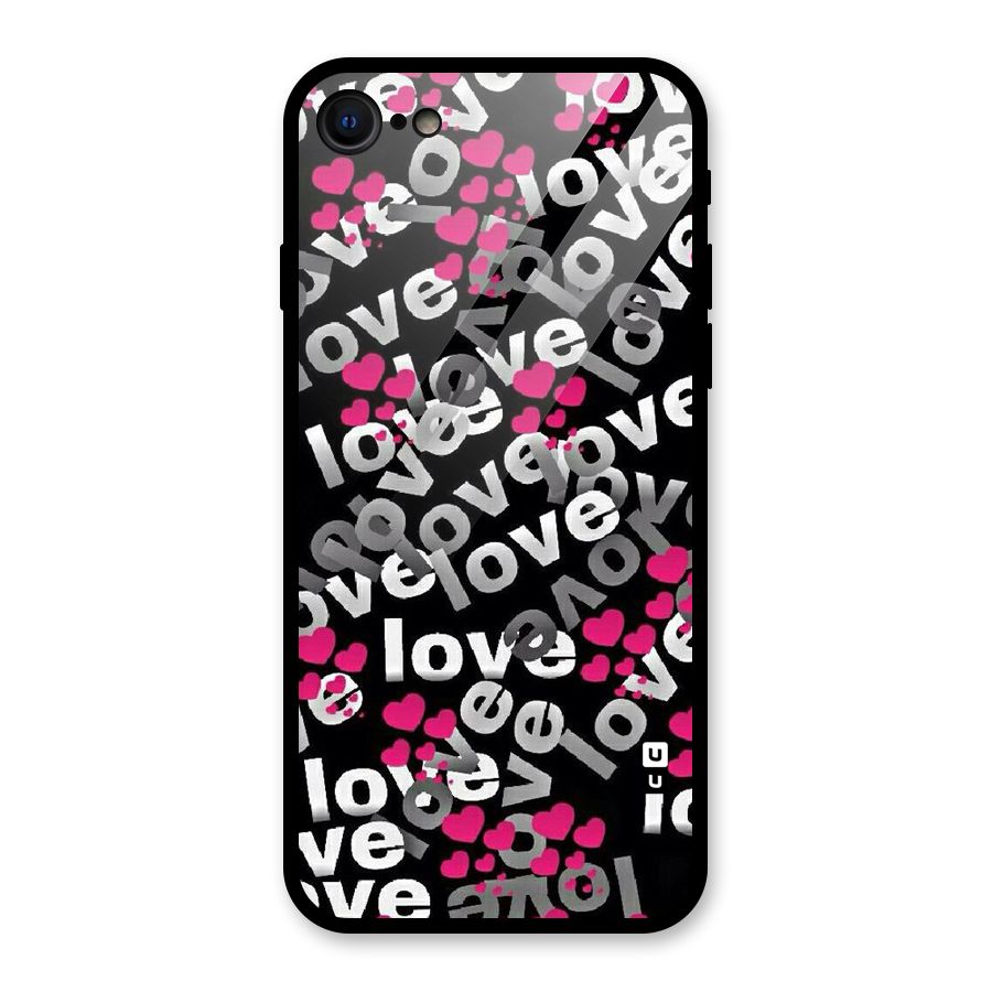 Too Much Love Glass Back Case for iPhone 7