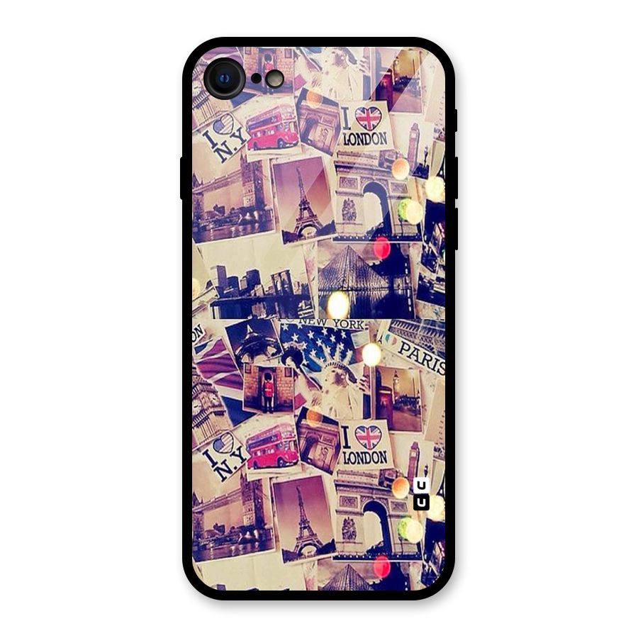 Travel Pictures Glass Back Case for iPhone 7