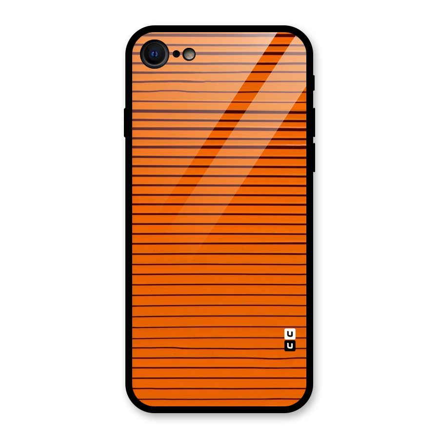 Trippy Stripes Glass Back Case for iPhone 7