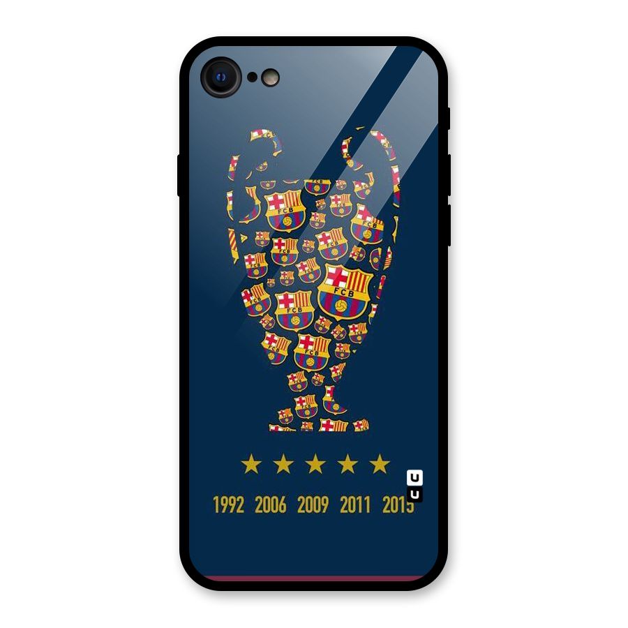 Trophy Team Glass Back Case for iPhone 7