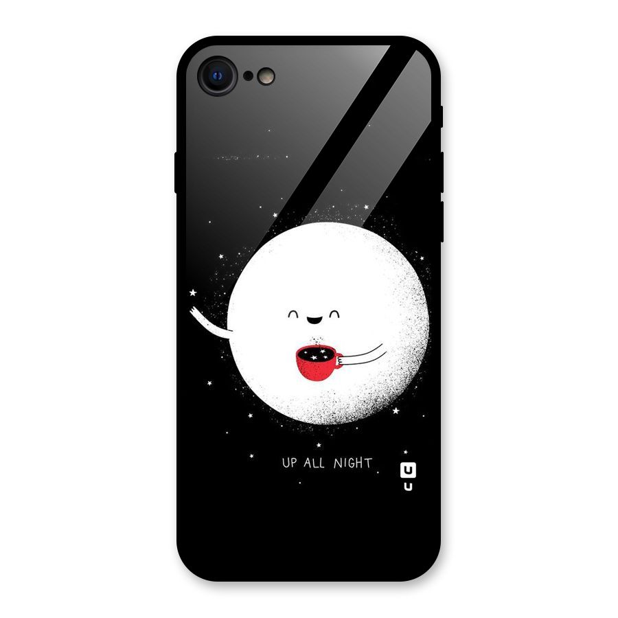 Up All Night Glass Back Case for iPhone 7
