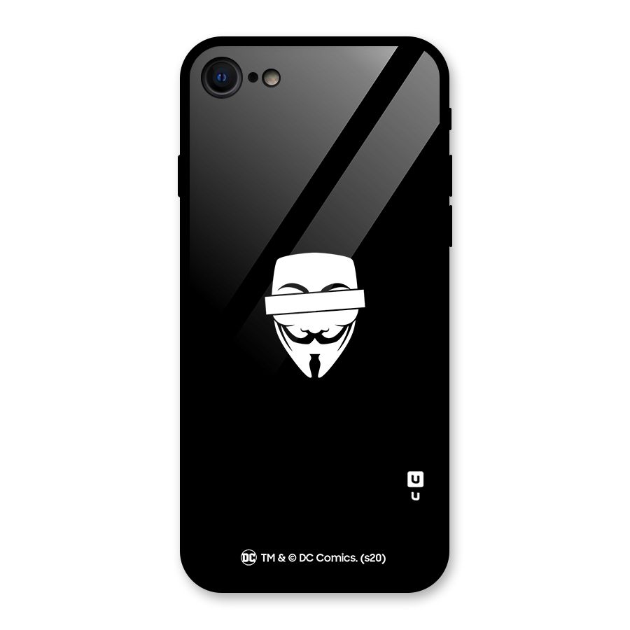 Vendetta Minimal Mask Glass Back Case for iPhone 7