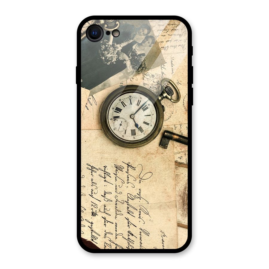 Vintage Post Cards Glass Back Case for iPhone 7