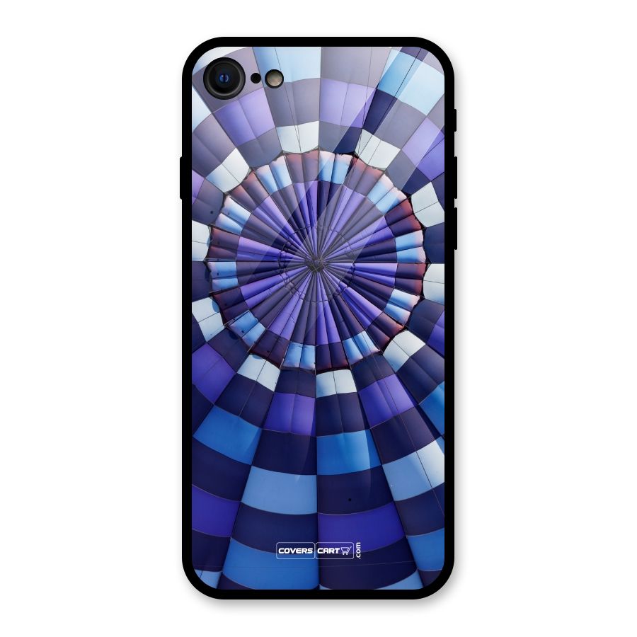Violet Wonder Glass Back Case for iPhone 7