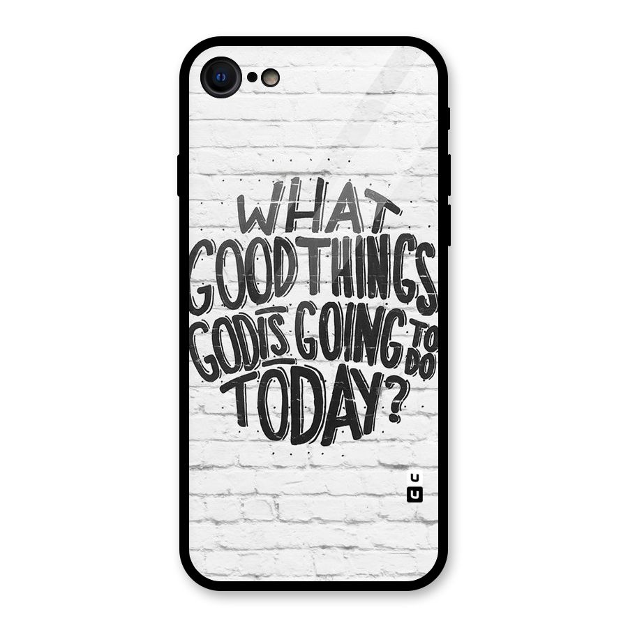 Wall Good Glass Back Case for iPhone 7